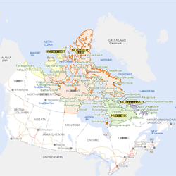 Inuit map
