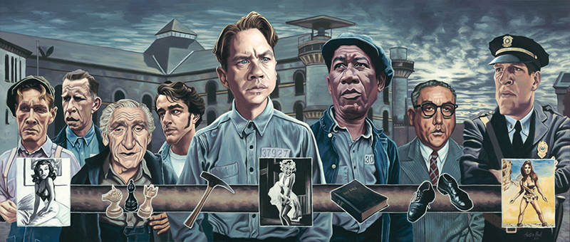 shawshank collage