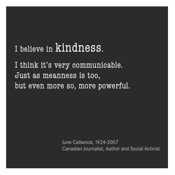 kindness