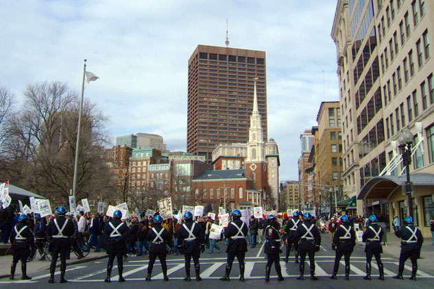 riot police