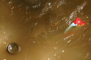 dirty water