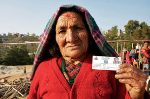 nepalese woman