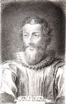This shows an illustration of François Viète.