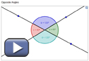 This is a screenshot for Opposite Angles.