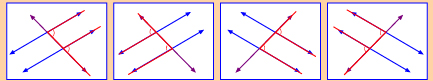 This illustration shows corresponding angles.
