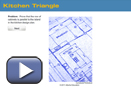 This is a screenshot for Kitchen Triangle.