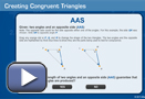 This is a screenshot for Creating Congruent Triangles.