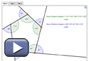 This is a screenshot for Exterior Angles of Polygons.