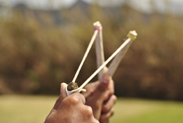 This is a photo of a slingshot.