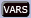 This illustration is of the VARS key on a calculator.