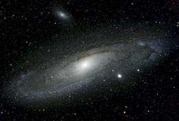 This image shows the Andromeda Galaxy.