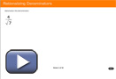 This is a screenshot for Rationalizing Denominators.
