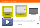This is a screenshot for Assembling a TV Cabinet.