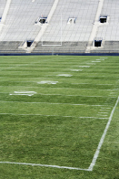 This is a photograph of a football field.