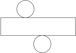 This illustration shows a net for a cylinder.