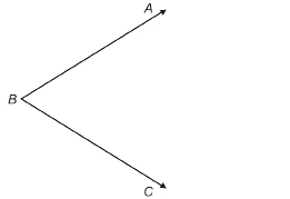 This illustration shows angle ABC.