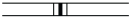 This illustration shows one pair of overlapping ends. A vertical line is drawn in the middle of the half-inch glued overlap.