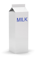 This is a photo of a one-litre carton of milk.