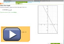 This is a play button that opens Determining the Equation of a Line: Given the Graph.