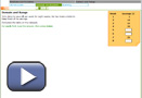 This is a play button that opens Domain and Range.