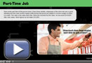 This is a play button for Example: Part-Time Job.