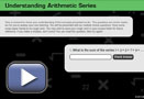 This is a play button that opens Understanding Arithmetic Series.