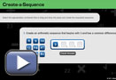 This is a play button that opens Create-a-Sequence.
