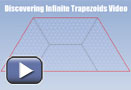 This is a play button that opens “Discovering Infinite Trapezoids Video.”