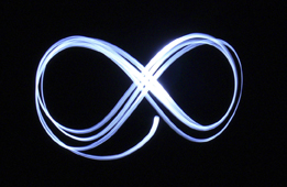This shows an image of the infinity symbol.