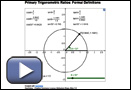 This is a play button that opens Primary Trigonometric Ratios: Formal Definitions.