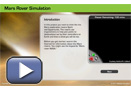 This play button opens Module 2 Project: Mars Rover Simulation.