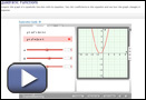 This is a play button that opens Quadratic Functions.