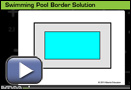 This is a play button that opens Swimming Pool Border Solution.