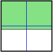 This shows a Cartesian plane and a solid horizontal line with a positive y-intercept. The region above the line is shaded.