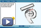 This is a play button for Fractions – Multiply and Divide.