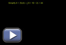This is a play button that opens “Order of Operations.”