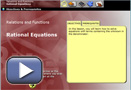 This is a play button that opens Rational Equations.