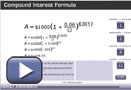 This is a play button that opens Compound Interest Formula.