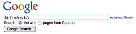 This is a screen capture of the Google search box.