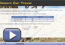 This play button opens Desert Car Travel.