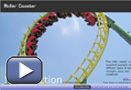 This is a play button that opens Roller Coaster slope applet.