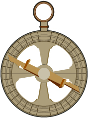 This is an illustration of an astrolabe.