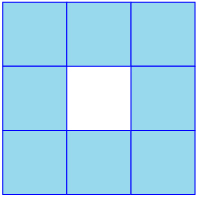 This is an image of the front view of a three-dimensional object.