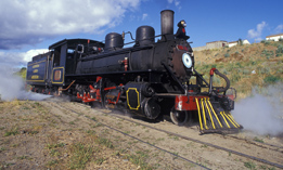 This is steam locomotive.