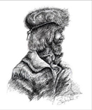 This is a portrait of David Thompson.