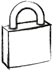 This is an image of a padlock.