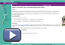 This play button opens Mathematics 10-3: Module 4: Lesson 6 on Perimeter, Area, and Understanding Scale (Factor)
