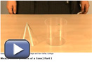 This play button opens Measurement (Volume of a Cone): Part 1.