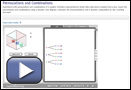 This is a play button for Permutations and Combinations.
