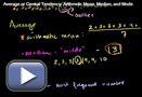 This is a Kahn video that reviews the measures of central tendency.